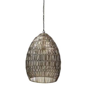 Lampe suspendue Fortune Marron - Métal - 45 x 57 x 45 cm