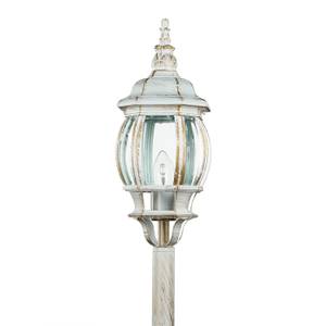 Lampadaire d'extérieur BREST Multicolore - Blanc - Hauteur : 115 cm