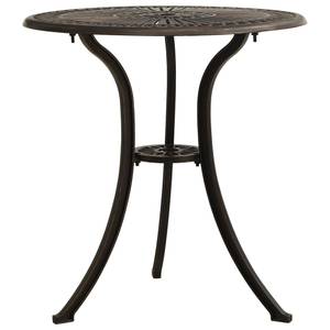 Bistroset (3-teilig) 3011720 Braun - Metall - 62 x 65 x 62 cm