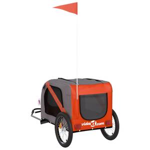 Remorque vélo pour chien 3028771-2 Orange - 134 x 74 x 69 cm