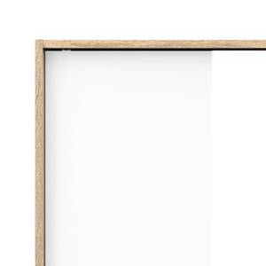 l' armoire Lisa Blanc - En partie en bois massif - 121 x 200 x 60 cm