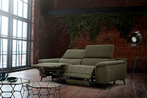 Relaxsofa 3-Sitzer Fiero Olivgrün - 103 x 212 cm