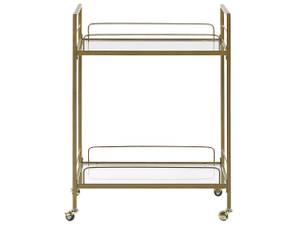 Servierwagen VENETA Gold - Metall - 66 x 90 x 40 cm