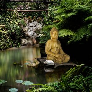 Statue de Bouddha pour décoration zen – Grande statue de Bouddha