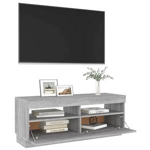 Meuble tv 3009233 Gris lumineux - Largeur : 100 cm