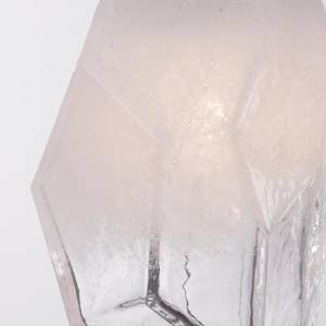 Pendelleuchte ICE Weiß - Glas - Metall - 6 x 17 x 6 cm