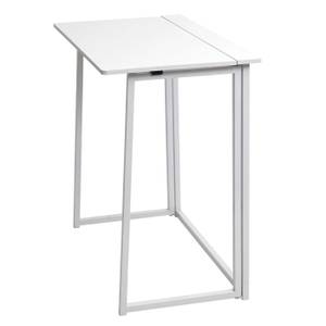 Schreibtisch K67 faltbar Weiß - Holzwerkstoff - 80 x 76 x 45 cm