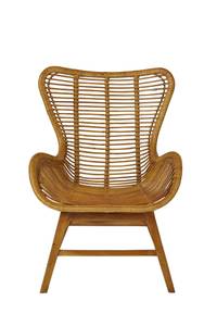 RATTAN Sessel Braun - Rattan - Massivholz - Holzart/Dekor - 68 x 95 x 64 cm