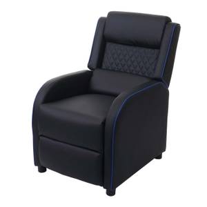 Relaxsessel J27 Schwarz - Blau