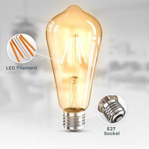 LED E27-Leuchtmittel 3er Set BKL1403 7 x 15 x 7 cm - Anzahl Teile im Set: 3