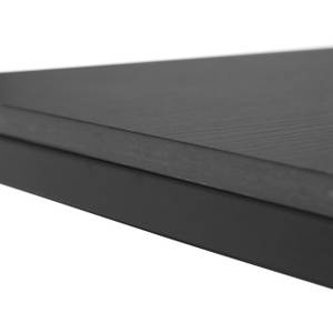3 Satztische schwarz Schwarz - Holzwerkstoff - Metall - 45 x 50 x 40 cm