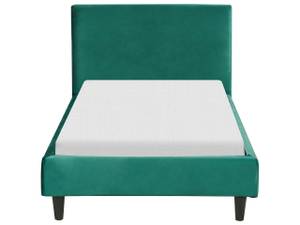 Lit double FITOU Vert foncé - Vert - Largeur : 100 cm