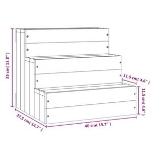 Hundetreppe 3017380 Holz - 38 x 35 cm