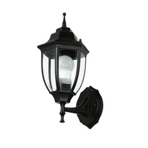 Wandlampe LYON Schwarz - Höhe: 33 cm