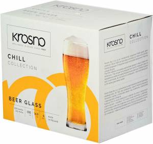 Krosno Chill Verres à bière de blé Verre - 9 x 22 x 9 cm