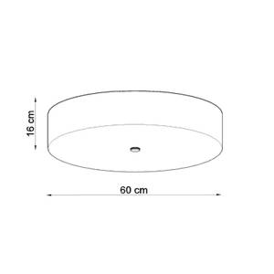 Deckenleuchte Skala Schwarz - Durchmesser: 60 cm