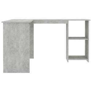 Bureau d'angle 3000152 Gris - Bois manufacturé - 140 x 75 x 120 cm