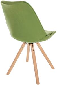 Chaise de salle à manger Sofia Lot de 4 Vert clair