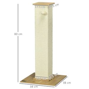 Kratzbaum D30-667V00AK Holzwerkstoff - 38 x 80 x 38 cm