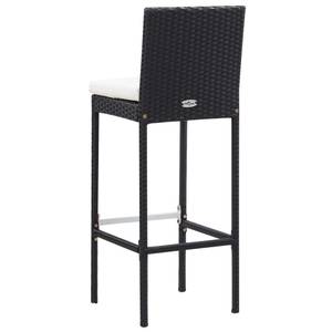 Garten-Bar-Set (9-teilig) 3001942-2 Schwarz - Massivholz - Holzart/Dekor - 80 x 110 x 200 cm