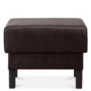 Pouf ESPECTO Dunkelbraun - Breite: 58 cm