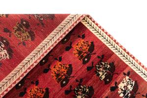 Teppich Gabbeh LXXVIII Rot - Textil - 106 x 1 x 191 cm