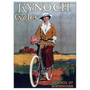 Leinwandbild Kynoch Cycles Multicolor