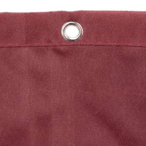 Voile d'ombrage rectangulaire brun rouge 250 x 350 cm