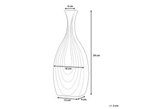 Vase décoratif THAPSUS Blanc - 16 x 39 cm