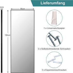 Ganzkörperspiegel HW66483 Schwarz