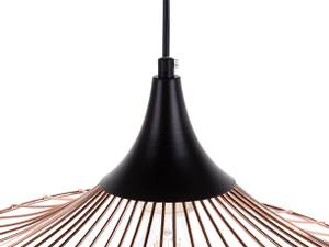 Lampe suspension MAZARO Noir - Cuivre