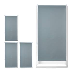 Lot de 4 stores enrouleurs gris 70 x 121 cm