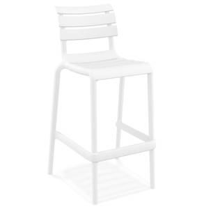 Tabouret De Bar NOBU Blanc - 53 x 105 cm