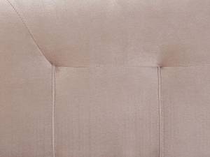 Lit double MARQUISE Beige - Rose foncé - Largeur : 191 cm