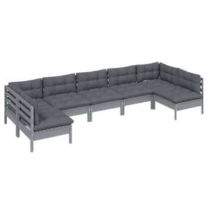 Garten-Lounge-Set Grau