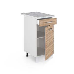 Meuble cuisine R-Line 29703 Marron clair - Blanc