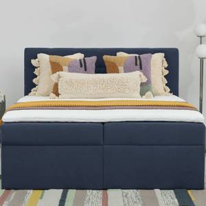 Boxspringbett Addison Blau - Breite: 180 cm