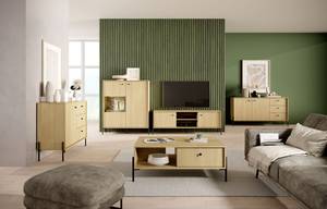 Kommode SCANDI D3S Beige - Holzwerkstoff - Kunststoff - 107 x 82 x 40 cm