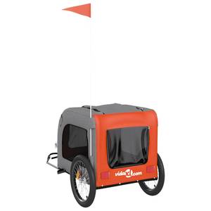 Remorque vélo pour chien 3028770-1 Orange - 134 x 74 x 69 cm