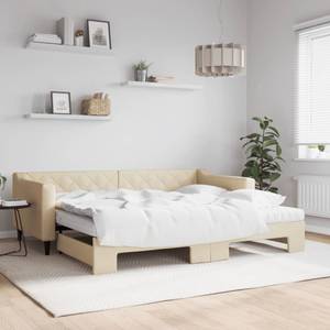 Ausziehbares Tagesbett 3030076-4 Creme