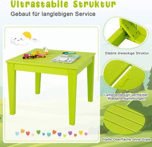 Spieltisch für Kleinkinder Grün