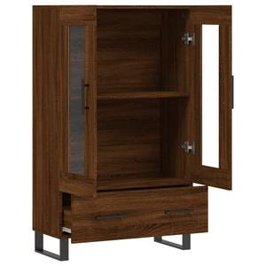 Highboard DE2239 Eiche Schwarzbraun Dekor