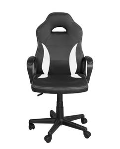 Fauteuil Gamer Junior WAN Noir - Blanc