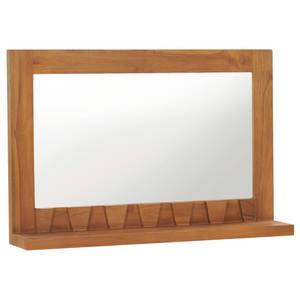 Wandspiegel 289071 Braun - Massivholz - Holzart/Dekor - 12 x 40 x 60 cm