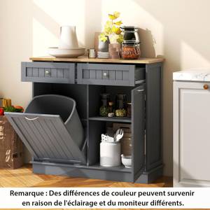 Meuble Salle de Bain  KC54756 Gris