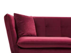 3-Sitzer Sofa FREDERICA Gold - Rot - Textil - 200 x 77 x 80 cm