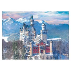 Puzzle Neuschwanstein im Winter Papier - 26 x 6 x 36 cm