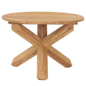 Table de jardin Marron - Bois massif - Bois/Imitation - 110 x 75 x 110 cm