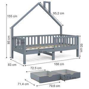 Hausbett Noemi 36700 Anthrazit