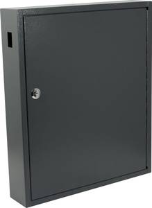 Schlüsselschrank Schrank Schwarz - Metall - 338 x 98 x 559 cm